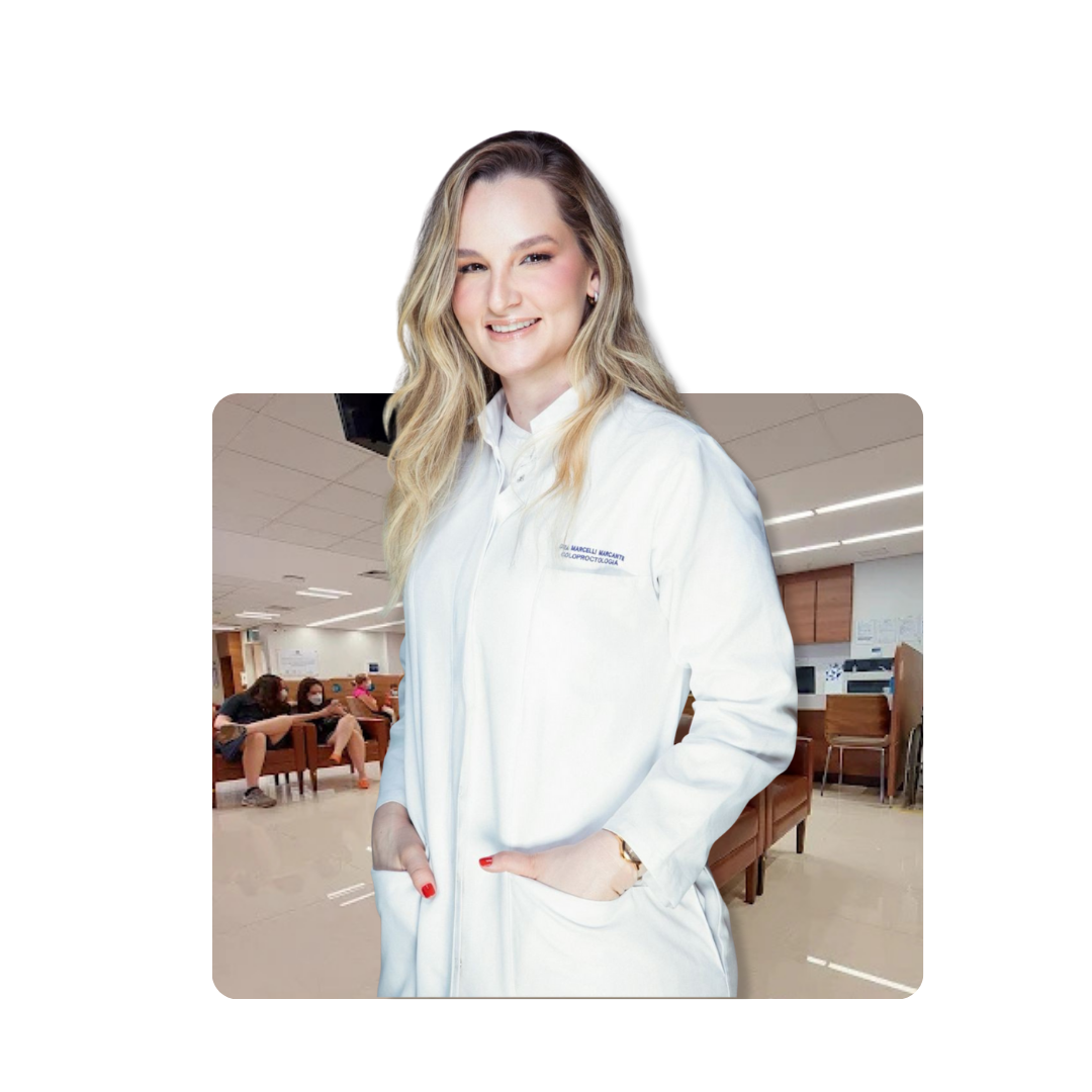 Dra. Marcelli Marcante, Cirurgiã Geral e Coloproctologista em Brasília